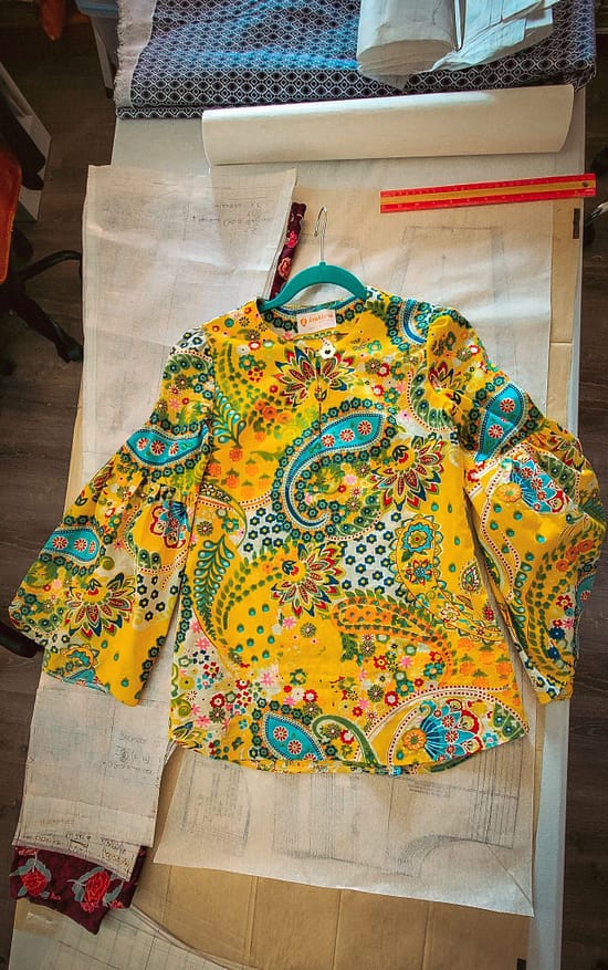 Jaipur Paisley Blouse by Indica Boutique